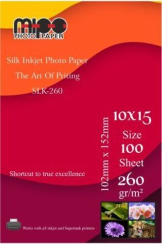 10x15 Mat Fotoğraf Kağıdı 260gr. İnkjet MİPO - Mipo Fotoğraf Kağıdı (1)