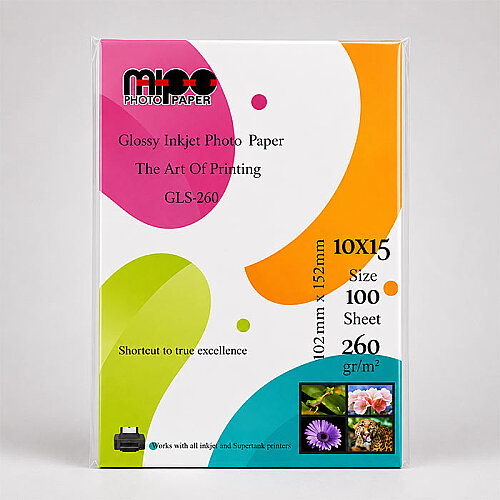 10x15 Parlak İnkjet Fotoğraf Kağıdı 260gr. MİPO - Mipo Fotoğraf Kağıdı