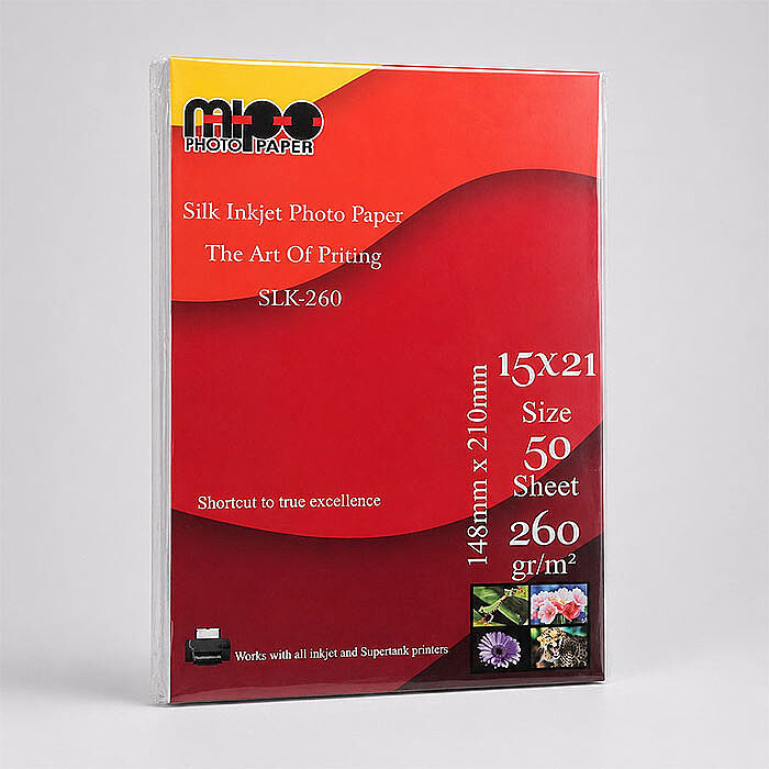15x21 Mat Fotoğraf Kağıdı 260gr. İnkjet MİPO - 1