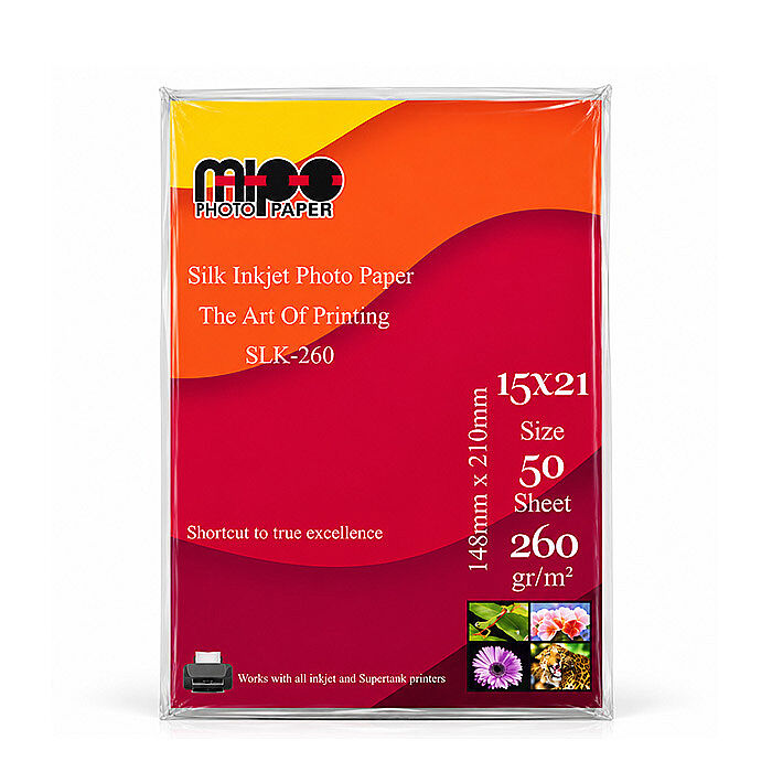 15x21 Mat Fotoğraf Kağıdı 260gr. İnkjet MİPO - 1