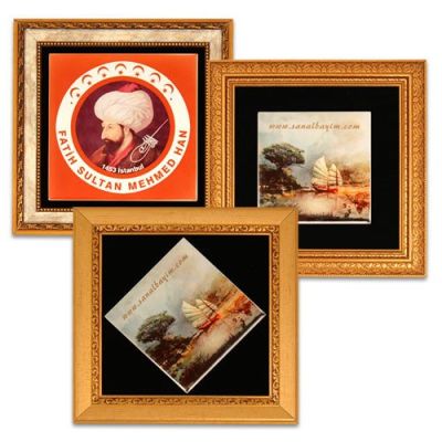 30x30 Çerçeve Sublimasyon 20cm ve 15cm Fayans İçin - 4