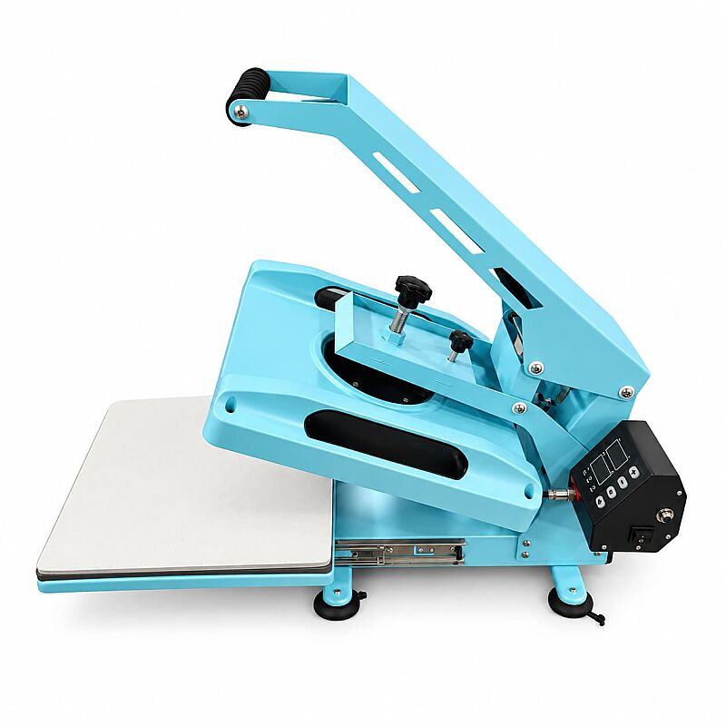 38x38 Düz Transfer Baskı Presi PD3801 Freesub - 6