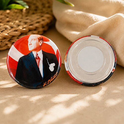 44 mm Buton Rozet Magnet - 