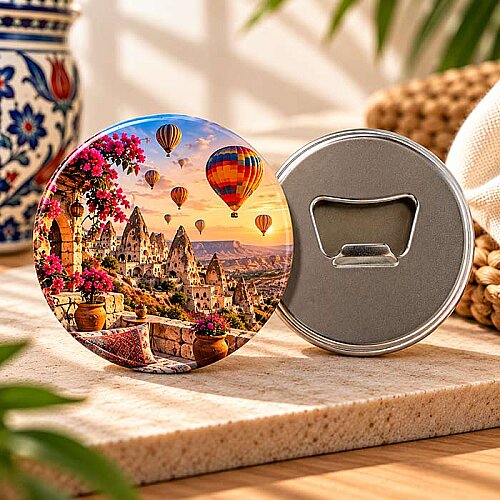 58 mm Buton Rozet Magnet Açacak 100lü Paket - 