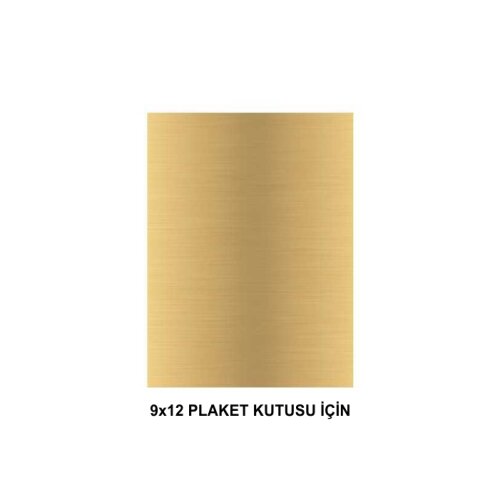 9x12 Plaket Kutusu İçin Sublimasyon Metal Plakalar - (1)
