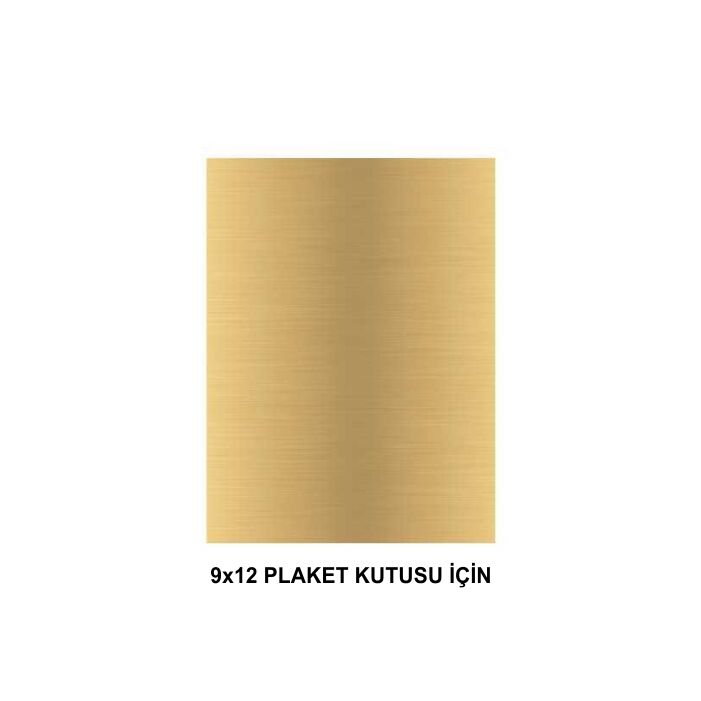 9x12 Plaket Kutusu İçin Sublimasyon Metal Plakalar - 2