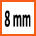 Sublimasyon Termal Isı Bantları 8 mm