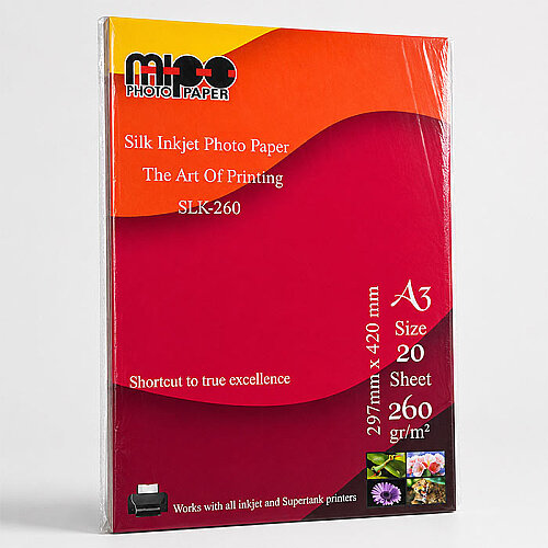A3 Mat Fotoğraf Kağıdı 260gr. İnkjet MİPO - Mipo Fotoğraf Kağıdı