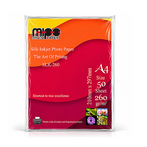 A4 Mat Fotoğraf Kağıdı 260gr. İnkjet MİPO - Mipo Fotoğraf Kağıdı