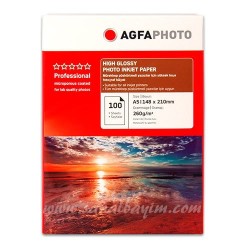 AGFA High Glossy Photo Paper 15x21 260gr 100lü - 1