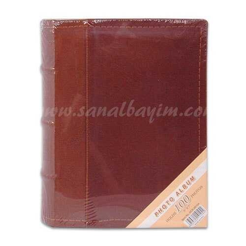 Albüm 13x18 Desenli Deri 100lük 099104 - 