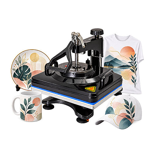 Çok Fonksiyonlu Transfer Baskı Presi 5in1 P8200 - Digitronix (1)