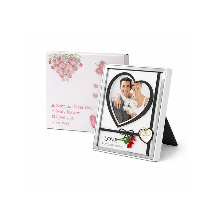 Dekoratif Işıklı Aşk Fotoğraf Çerçevesi 15x21 - 2