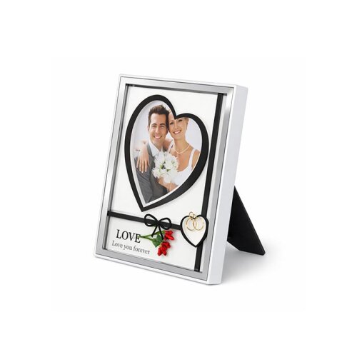 Dekoratif Işıklı Aşk Fotoğraf Çerçevesi 15x21 - 3