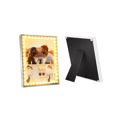 Dekoratif Işıklı Kristal Fotoğraf Çerçevesi 15x20 - 3