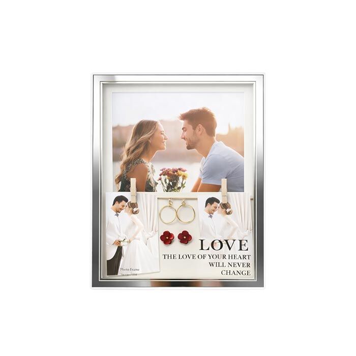 Dekoratif Işıklı Kristal Fotoğraf Çerçevesi 15x20 - 4