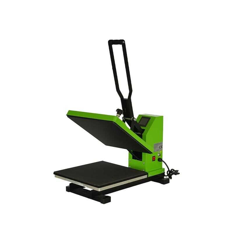 Düz Transfer Baskı Makinası HP3803 38x38cm Yeşil - 5
