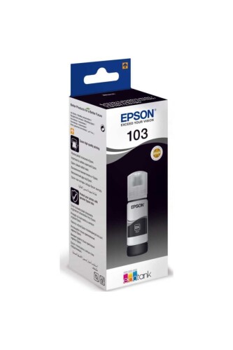 Epson C13T00S14A Eco Tank Mürekkep 103 Black - Epson