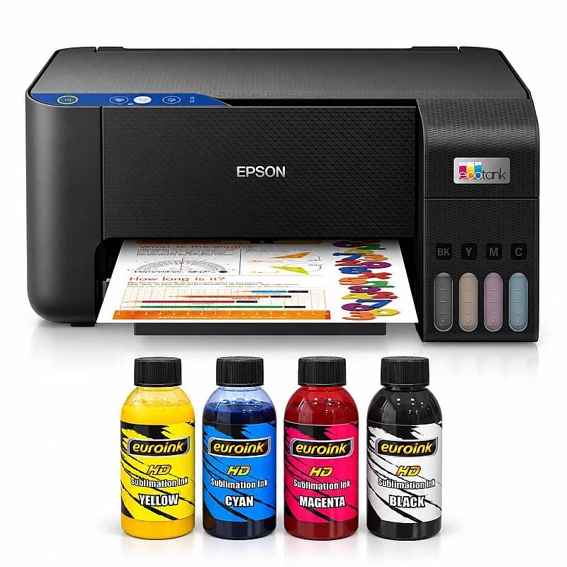 Epson L3211 Eco Tanklı A4 Sublimasyon Yazıcı - 1