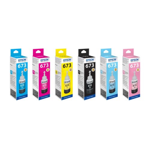Epson L805 ve L1800 için T673 Orijinal Mürekkepler - 13