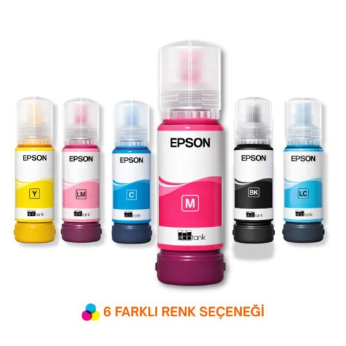 Epson L8050 için 108 Serisi Orijinal Mürekkepler - Epson