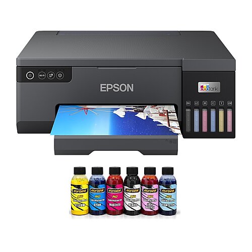 Epson L8050 Tanklı A4 6 Renk Sublimasyon Yazıcı - 