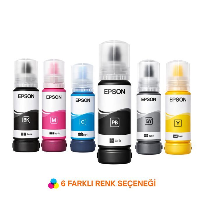 Epson L8160 için 115 Serisi Orijinal Mürekkepler - 1