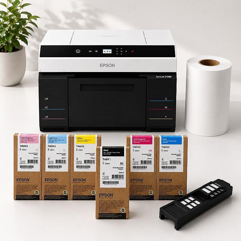 Epson Surelab D1000 Profesyonel Fotoğraf Baskı Seti 65 - 1