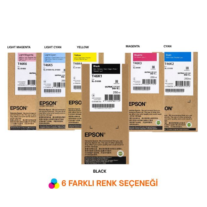 Epson Surelab SL-D1000 için T46K Orijinal Mürekkep - 1