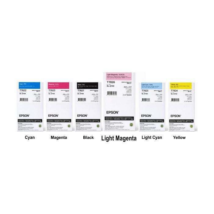 Epson Surelab SL- D700 için T782 Orijinal Mürekkep - 4
