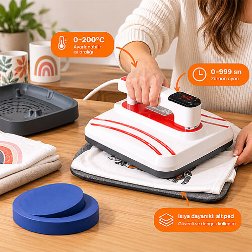 Freesub Combo Transfer Baskı Presi 25X30 P1210 - Digitronix (1)