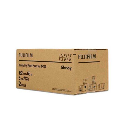 Fuji DX100 15,2x65mt Parlak Fotoğraf Kağıdı - 