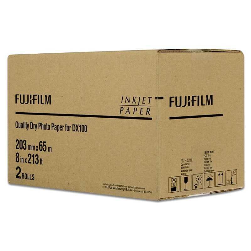 Fuji DX100 20.3x65mt Parlak Fotoğraf Kağıdı - 1