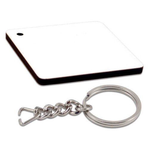 HDF Kare Anahtarlık Tek Taraflı 5cmx5cm - 3