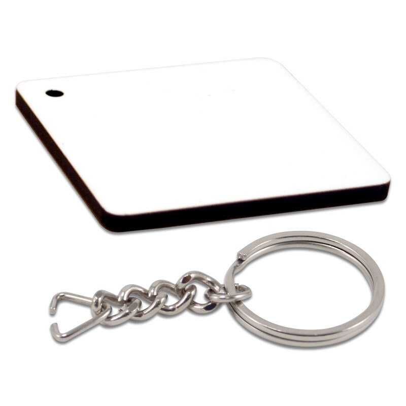 HDF Kare Anahtarlık Tek Taraflı 5cmx5cm - 3