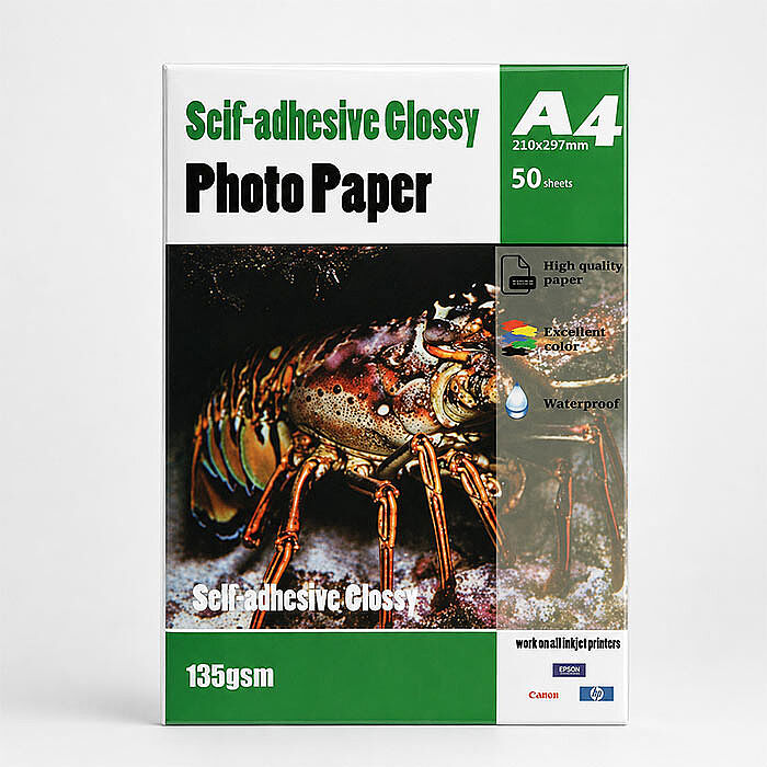 İnkjet Yapışkanlı Fotoğraf Kağıdı 50li Pk - 1