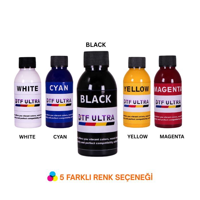 İnktec  DTF Mürekkepleri - 100ml - 3