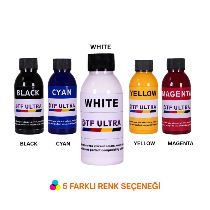 İnktec  DTF Mürekkepleri - 100ml - 2