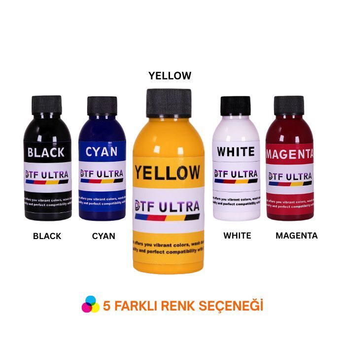 İnktec  DTF Mürekkepleri - 100ml - 1