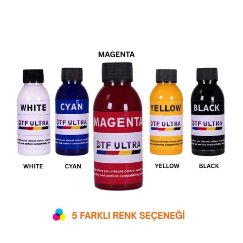 İnktec  DTF Mürekkepleri - 100ml - 4
