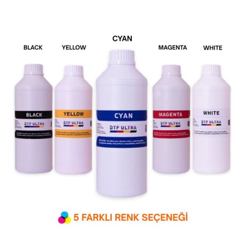 İnktec DTF Mürekkepleri - 1lt. - 