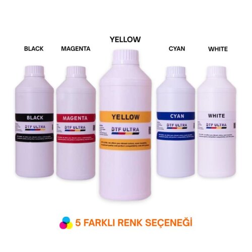 İnktec DTF Mürekkepleri - 1lt. - (1)