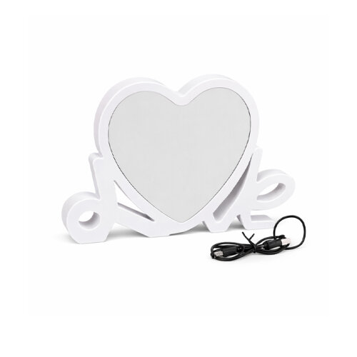 Işıklı Love Kalp Fotoğraf Çerçeveleri - 7