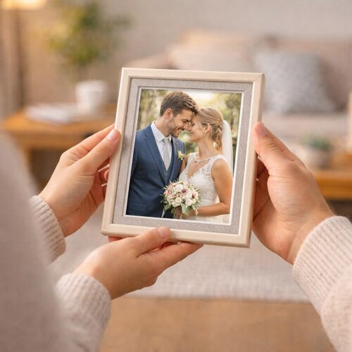 Ahşap Country Fotoğraf Çerçeveleri - MDF - (1)