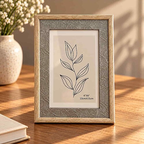 Ahşap Country Fotoğraf Çerçeveleri - MDF - 6