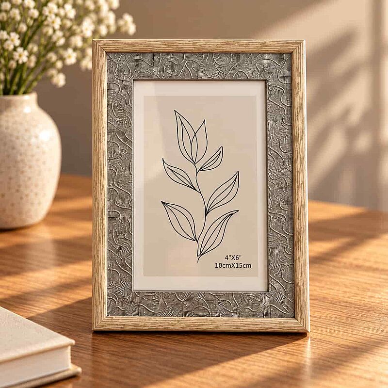 Ahşap Country Fotoğraf Çerçeveleri - MDF - 6