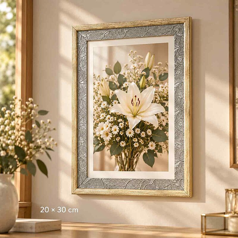 Ahşap Country Fotoğraf Çerçeveleri - MDF - 13