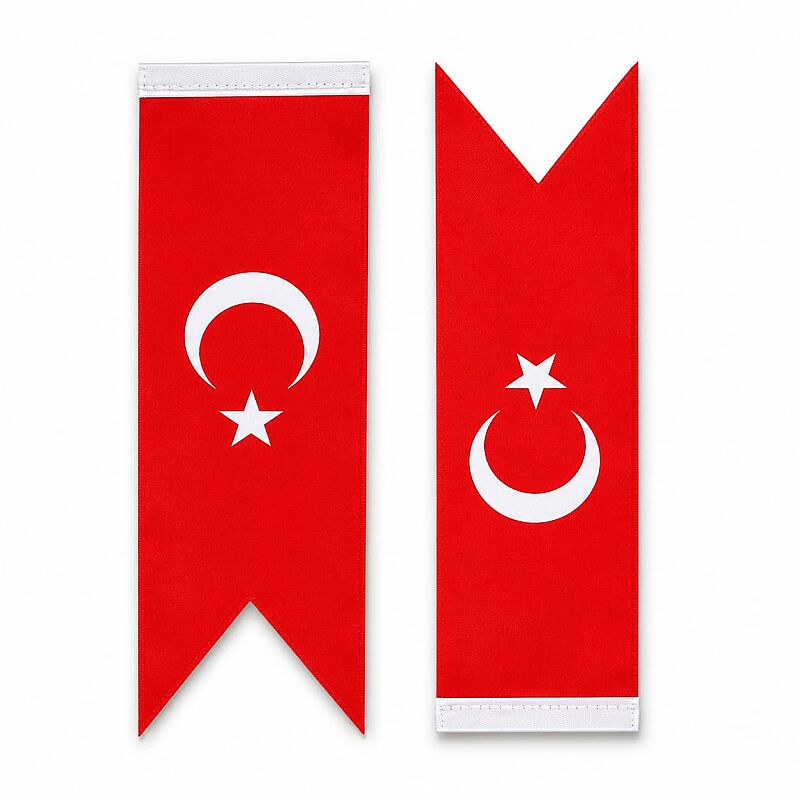 Kırlangıç Türk Bayrağı 8x32 cm - 1