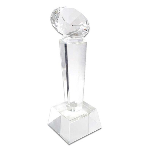 Kristal Plaket KC-1025 Kristal Sütun Plaket 24,5cm - (1)