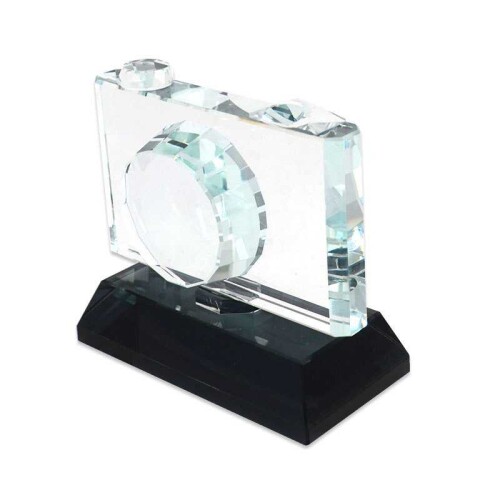 Kristal Plaket KC-1027 Kamera - (1)
